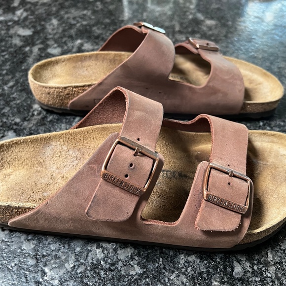 Birkenstock • Arizona • oiled leather • Habana brown main image 4